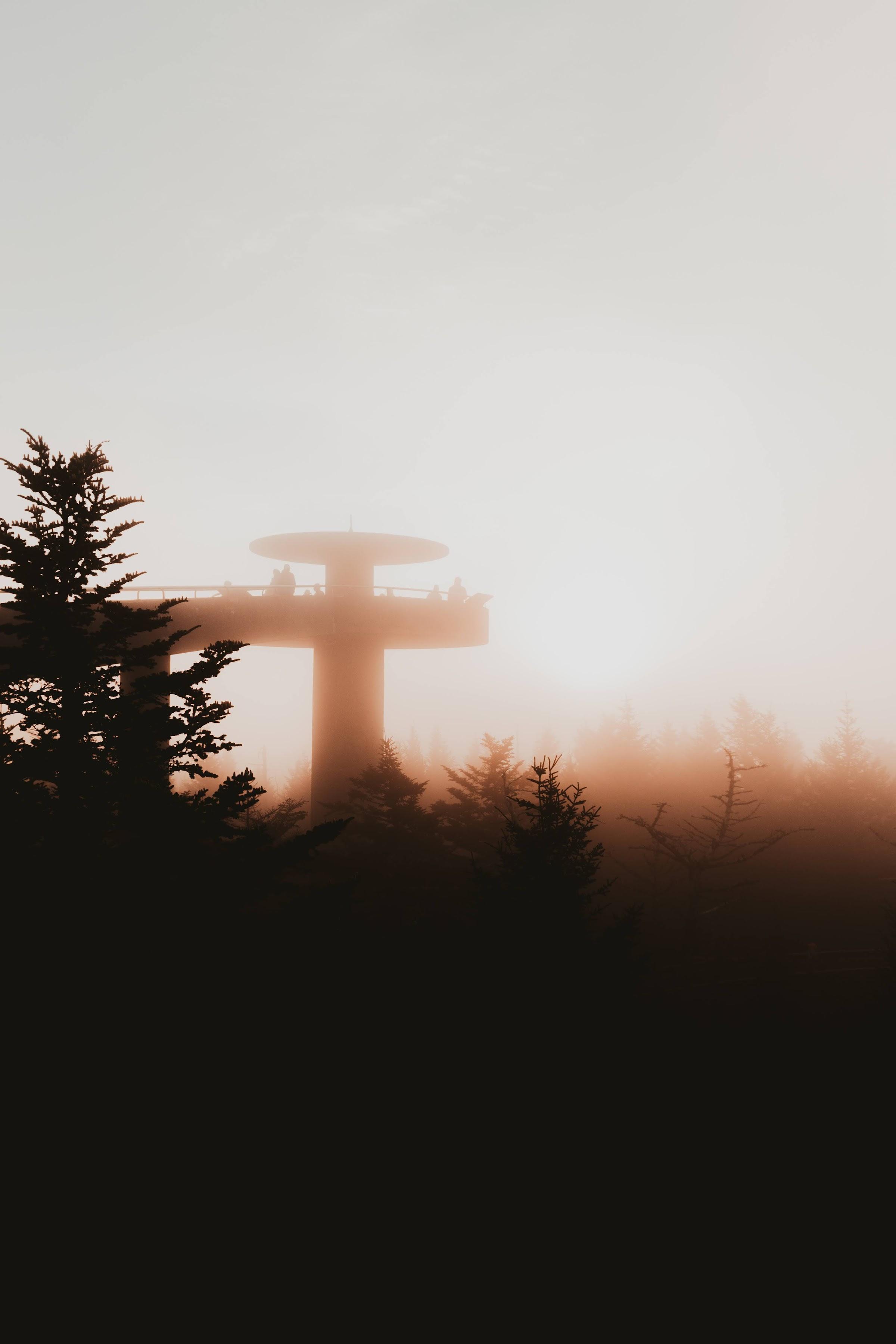 Clingman's Dome in the Smoky Mountains