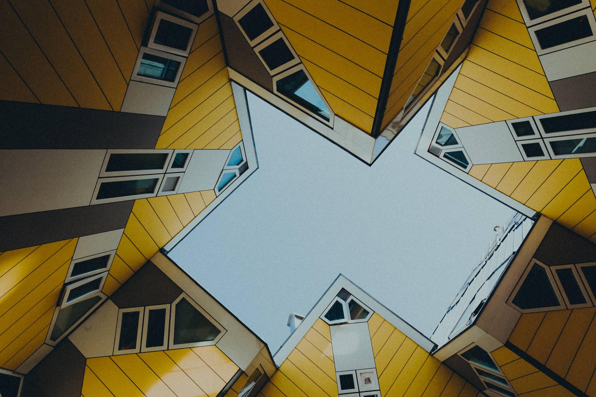 Cube houses in Rotterdam